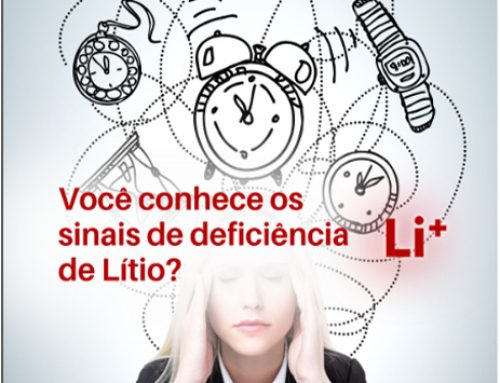 Sinais de Deficiência de Litio