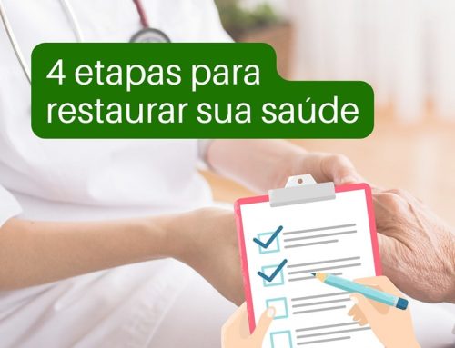 4 Etapas essenciais para restaurar sua saúde